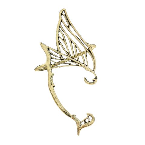 Fashion Wings Alloy Plating Hollow Out Unisex Earrings 1 Piece
