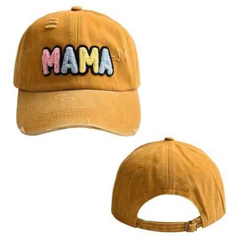 Unisex Fashion Star Solid Color Curved Eaves Baseball Cap