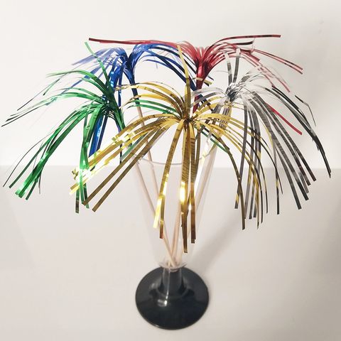 Cash Fruit Toothpick Creative Color Wooden Fireworks Toothpick 100 Pcs Cocktail Needle 15cm In Stock Wholesale
