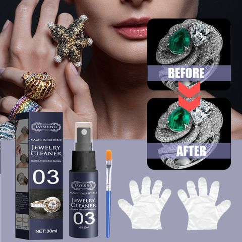 Jewelry Maintenance Cleaning Spray Cleaning Gold Diamond Ring Derusting