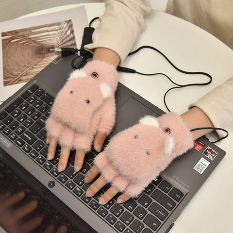 Cute Cartoon Knit Gloves