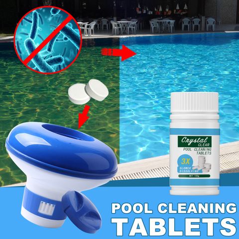 Multi-function Swimming Pool Effervescent Cleaning Tablets Clean And Decontaminate Dirty Water