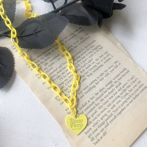 Sweet Heart Shape Alloy Women's Necklace