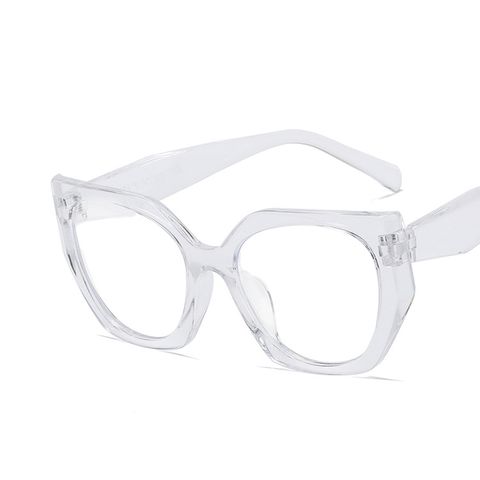 Fashion Solid Color Ac Uv Protection Square Full Frame Optical Glasses