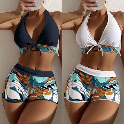 Women's Leaf 2 Piece Set Bikinis