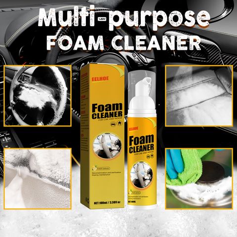 Eelhoe Multifunctional Foam Cleaner Supplies Car Interior Decontamination Leather Seat Cleaner Foam Head