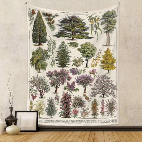 Fashion Tree Polyester Tapestry