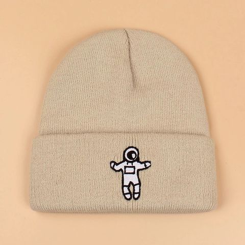Unisex Fashion Astronaut Crimping Wool Cap