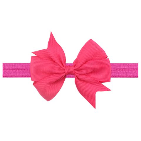 Fashion Solid Color Flower Cloth Hair Band