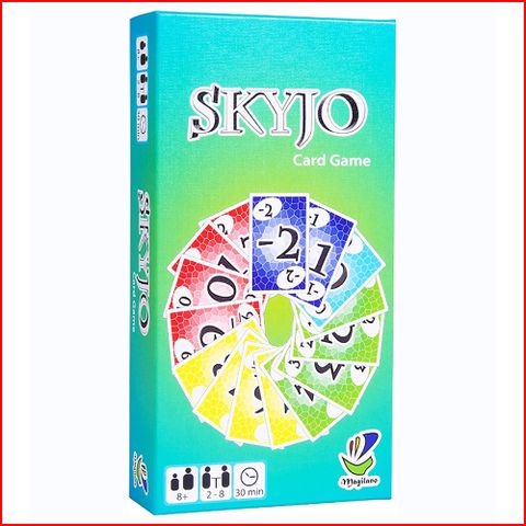 English Skyjo Action Card Game Leisure Party Board Games Card Game