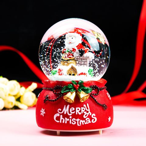 Christmas Christmas Tree Santa Claus Snowman Plastic Resin Christmas Ornaments 1 Piece