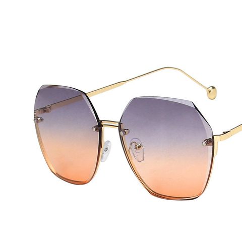 Fashion Frameless Uv Protection Sunglasses