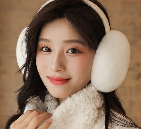 New Winter Earmuff Warm Student Female Foldable Anti-frostbite Cute Protective Ear Earmuff Wholesale