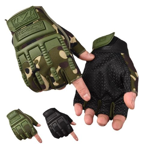 Unisex Fashion Camouflage Cloth Gloves 1 Pair
