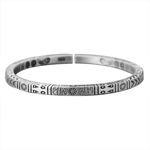 Fashion Geometric Alloy Plating Men's Bangle 1 Piece