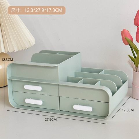 Korean Cosmetic Box Desktop Cosmetic Storage Box Drawer Plastic Storage Rack