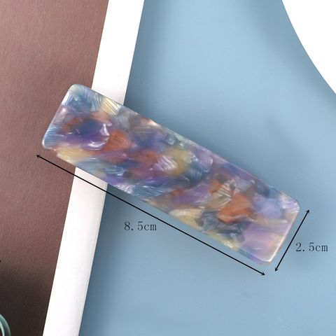 Women's Retro Geometric Acetic Acid Sheets Hair Clip