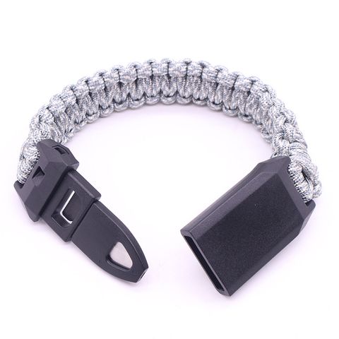 Sports Geometric Stainless Steel Nylon Knitting Unisex Bracelets