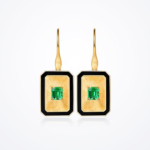 Vintage Style Square Copper Inlay Rhinestones Women's Rings Earrings Necklace