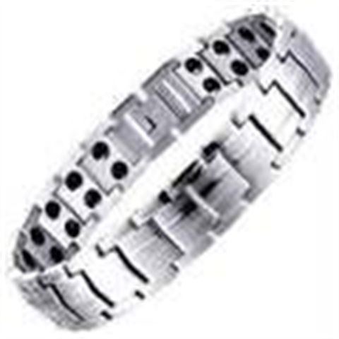 Fashion Geometric Alloy Plating Inlay Magnet Unisex Bracelets 1 Piece