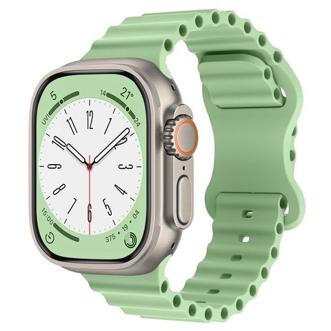 Fashion Solid Color  Silicone Sports Strap For Watch