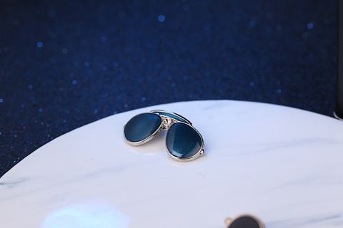 Fashion Glasses Alloy Plating Unisex Brooches