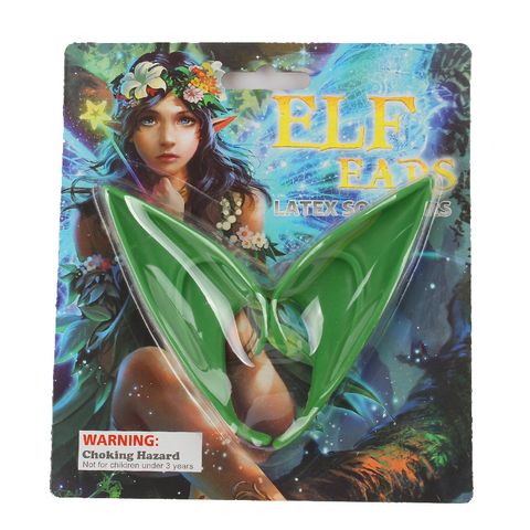 Halloween Elf Ears Party Dress Up Props Latex Elf Tip Simulation Ears Props