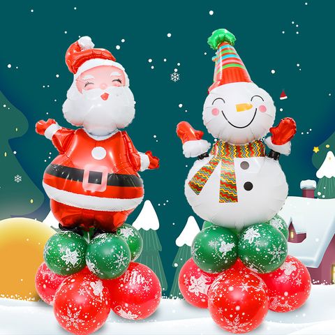 Christmas Cartoon Snowflake Aluminum Film Party Balloons 1 Set