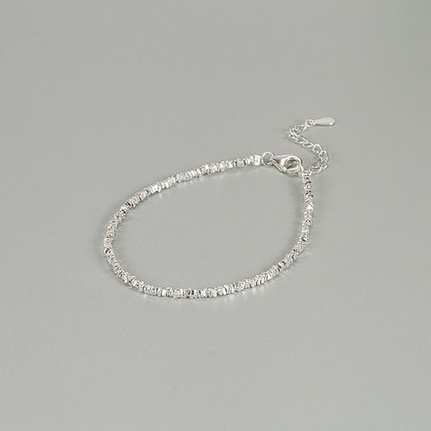 Fashion Geometric Sterling Silver Irregular Bracelets 1 Piece