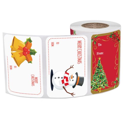 250/roll Stickers Christmas Holiday Decoration Gift Series Sticker Labels