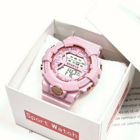 Fashion Solid Color Hook Electronic Women's Watches