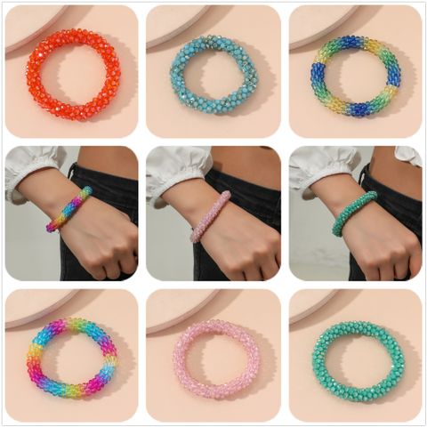 Fashion Crystal Resin Handmade Bracelet Women