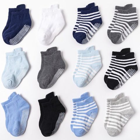 Kinder Unisex Süß Runde Punkte Einfarbig Baumwolle Jacquard Ankle Socken Ein Paar