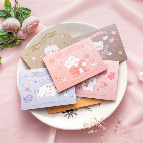 Cartoon Style Children's Day Greeting Cards Students Diy Cards Chinese Valentine's Day Cards Birthday Postcards