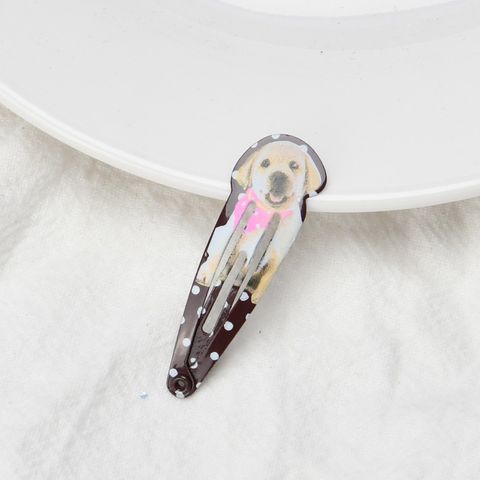 Cartoon Style Animal Metal Stoving Varnish Hair Clip