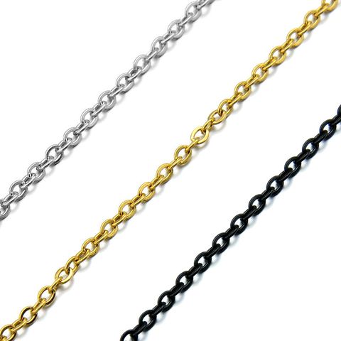 Hip-hop Geometric Stainless Steel Plating Necklace 1 Piece