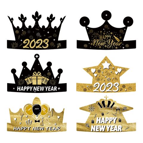 New Year Letter Paper Party Costume Props