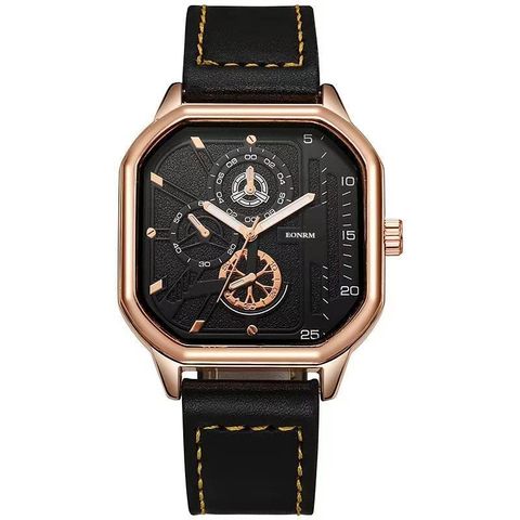 Fashion Solid Color Buckle Quartz Women's Watches