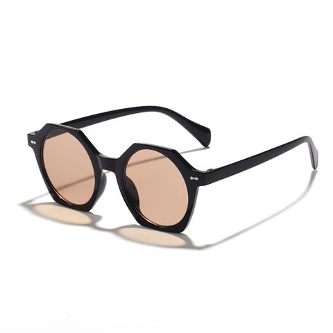 Fashion Ac Polygon Octagonal Full Frame Women's Sunglasses