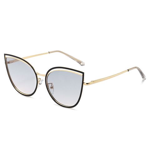 Fashion Pc Cat Eye Rhinestone Full Frame Women's Sunglasses