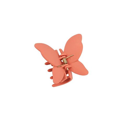 Fashion Butterfly Plastic Stoving Varnish Hair Claws 1 Piece