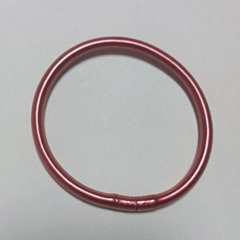 Lady Solid Color Silica Gel Women's Bangle