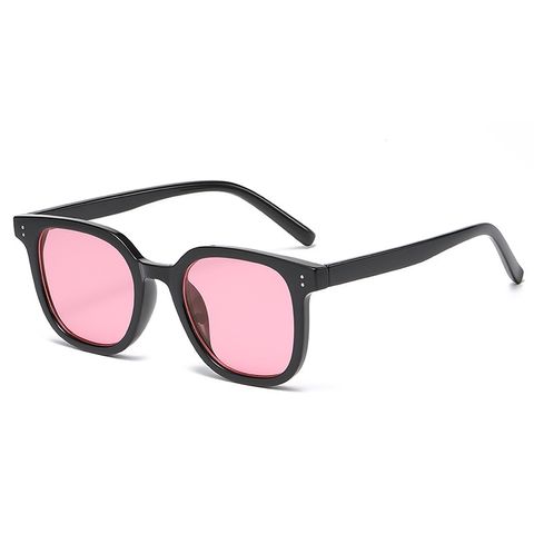 Simple Style Gradient Color Pc Square Full Frame Women's Sunglasses