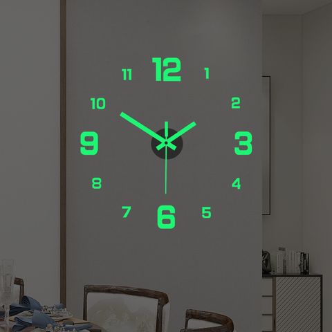 Fashion Round Arylic Wall Clock