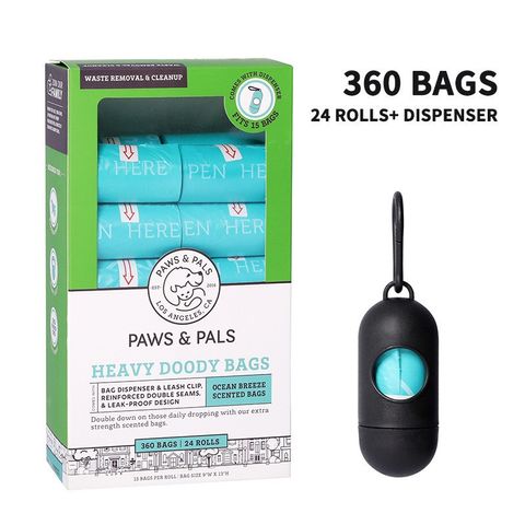Cross-border Stock Wholesale 1.5 Silk Pet Waste Bags Boxed Poop Bags Epi Biodegradable Poop Pickup Bags