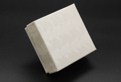 1 Piece Fashion Shell Pattern Paper Jewelry Boxes