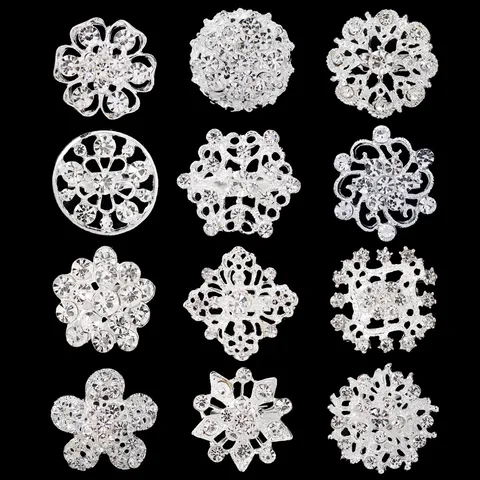 Fashion Geometric Alloy Inlay Rhinestones Women's Brooches