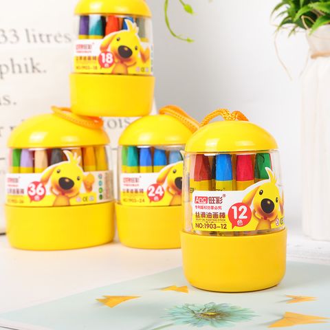 Wholesale Barrel Oil Pastel Children Graffiti Crayon Set Creative Cute Prize Gift