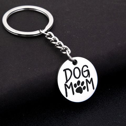 Mother's Day Gift Stainless Steel Keychain Wholesale