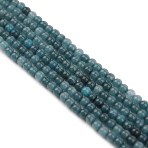 Jade Crystal Loose Gemstone Round Agate Turquoise Beads Jewelry Accessories